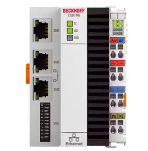 Latest CX8190 Beckhoff Embedded PC Arm Cortex-A9 2-Port Ethernet <strong>Switch</strong> Support for Ethernet Protocols for <strong>Input</strong>/<strong>Output</strong> (IO) - Product Image 3