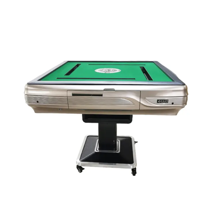 Mesa plegable automática de mahjong, máquina de casino fácil de instalar, shuffling