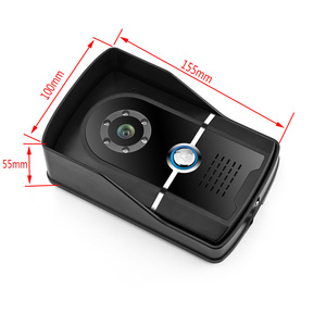 Sistema de intercomunicación de videoportero con cable de alta definición con botón táctil para control de acceso de Villa u oficina-1 a 2 tipos - Product Image 5