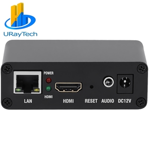 H.265 H.264 USB IP到HDMI视频流解码器高清IP摄像机解码器，用于解码HTTP RTSP RTMP UDP HLS
