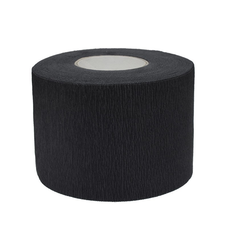 Papier noir de cou de rouleau