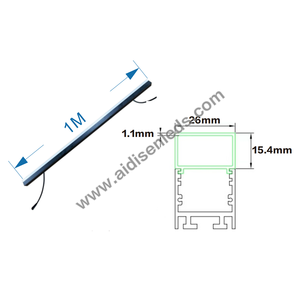 Özelleştirilebilir 1 metre LED SPI SK6812 RGB sahne aydınlatma çubuğu popüler OEM ve ODM hiçbir gerilim düşümü dijital piksel DMX512 kontrol modu - Product Image 6