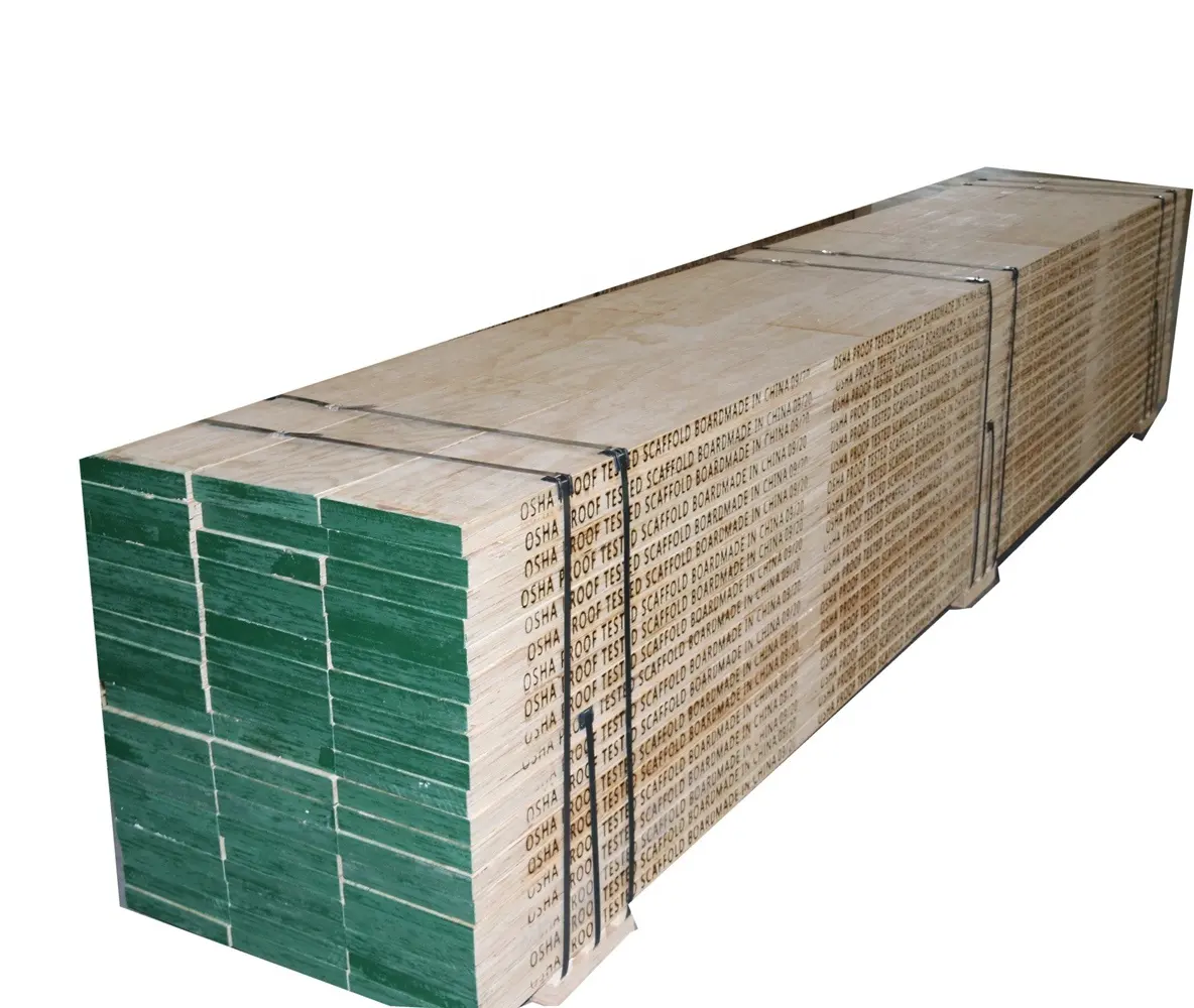 Radiata Pine Laminiertes Furnierholz LVL-Holz für den Bau von Häusern