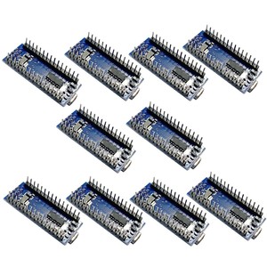 10 Stück Nano V3.0 ATMEGA328P Geschweißte Module CH340G Verbesserte Platine für Arduino mit elektronischen Kits für USB-Treiber CH340