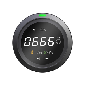 PTH-8 akıllı hava kalitesi monitör WiFi bağlantısı ile TUYA app ev ve iç mekan için kullanılan - Product Image 1