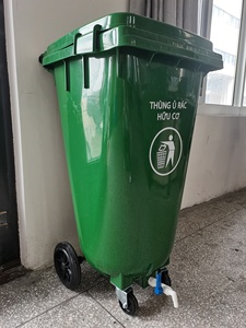 カスタマイズされたレストランのゴミ箱HDPE120リットルプラスチック廃棄物タンクキッチンゴミ箱 - Product Image 3