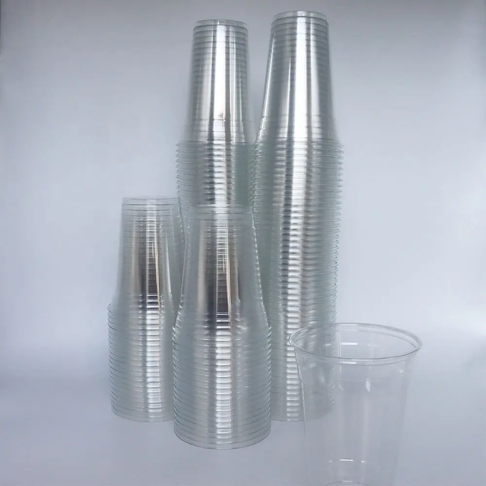 Tazas de plástico personalizadas para hacer batidos, vaso de plástico para bebidas, zumo, té, café, hielo y batidos