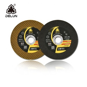 DELUN China Supplier Cutting <strong>Disc</strong> 4inch 107mm <strong>3</strong> in 1 About Sharp Durable and Safe with Competitive Price - Product Image 3