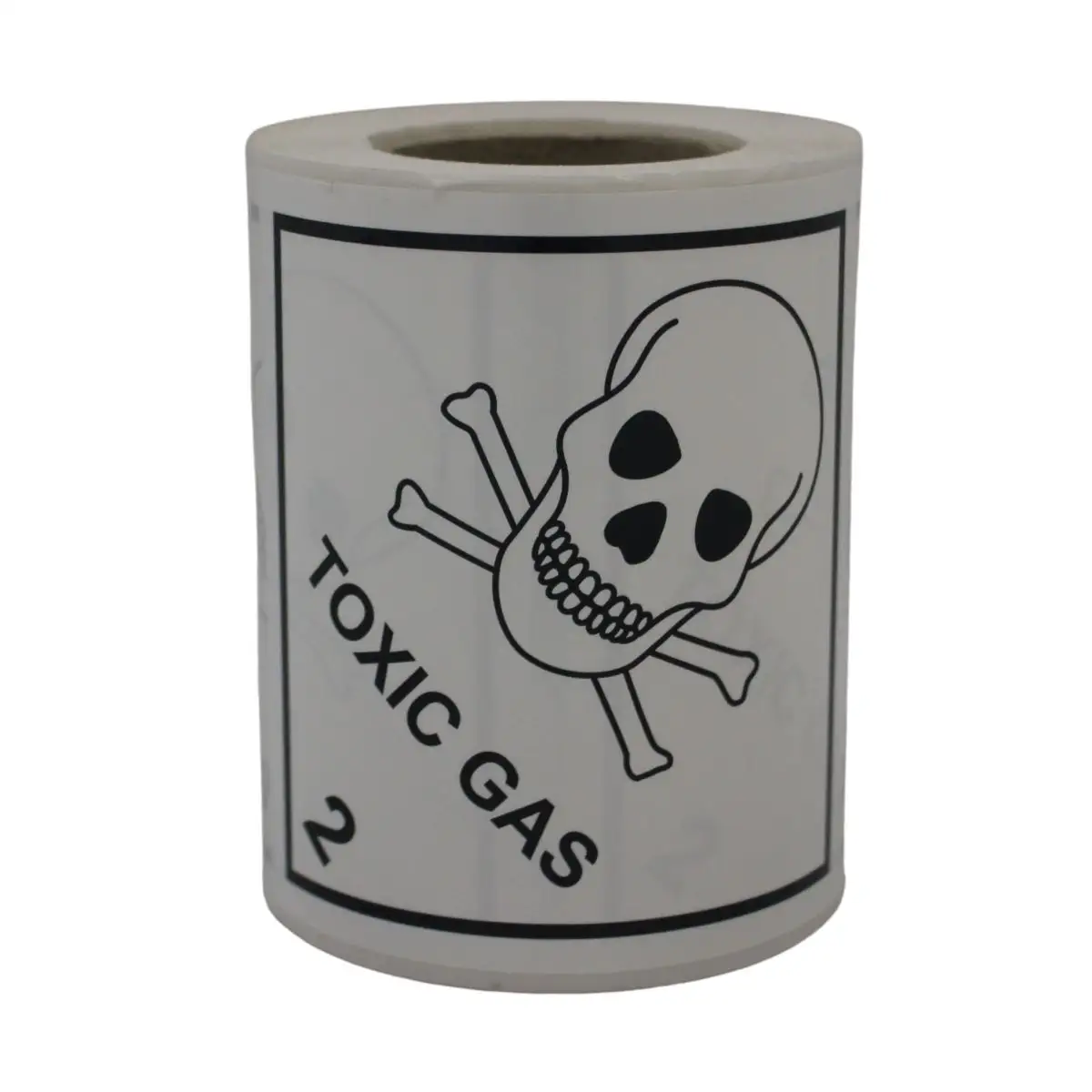 Etichetta di avvertenza per tovagliette OEM etichetta di avvertenza per i rischi chimici adesivi di pericolo tossici