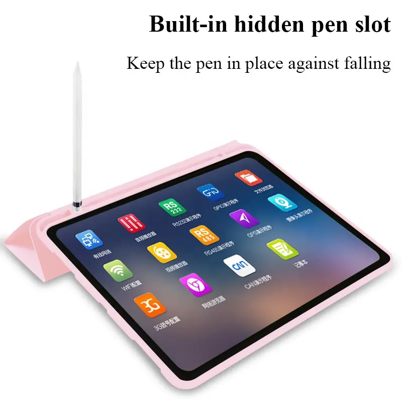 Custodia sottile per Tablet portamatite magnetico Smart Magnetic TPU Shell per iPad Air 5 Pro 11 10a generazione 2022 Ultra