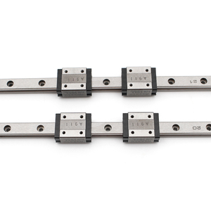 THKステンレスリニアレールガイドブロックHSR8RMHSR10RM HSR12RM HSR15RM HSR15LRMスライドガイドボールベアリング産業用ロボットアーム - Product Image 1