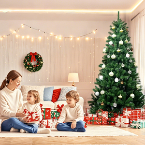 New Premium PVC Christmas <strong>Tree</strong> with Realistic Pine Needles for Outdoor Xmas Festival Decoration - Product Image 5