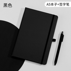 A5 personalizzato all'ingrosso con cinturino elastico diario diario taccuino stampato Logo del marchio diario taccuino in pelle per appunti - Product Image 5
