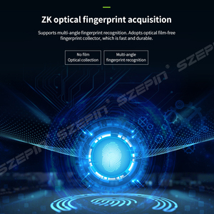 Sistema di presenza del tempo dello Scanner di impronte digitali biometrico ZK JF108/SF400 e controllo del tempo del prodotto di controllo dell'accesso della macchina - Product Image 4