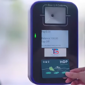 Tap-and-go Android-Betriebs system QR-Barcode-Scanner Automat isiertes Tarifs ammelbus Valid ator Zahlungs gerät Pos-System - Product Image 2