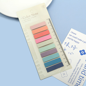 Forma personalizada Color PET Hojas sueltas Extraíble Diseño lindo Bloc de notas redondo Notas adhesivas pastel con logotipo - Product Image 2