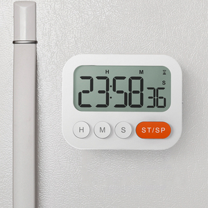 Grande rettangolo LCD Digital Count up Timer da cucina moderno Mini sveglia Stop strumento di cottura orologio che appare in stile Design comune - Product Image 1