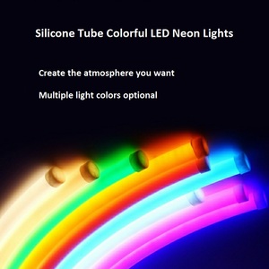 Haddelenmiş 360 derece parlayan yuvarlak dairesel şekil su geçirmez IP67 esnek Led şerit işık Neon silikon tüp için Led şeritler - Product Image 2