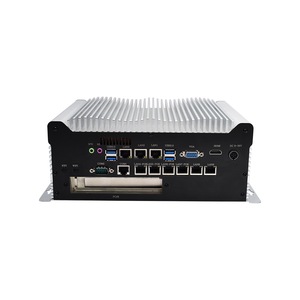 Hochleistungs-Embedded-Industrie-Linux-PC-Kern I9 i7 i5 lüfter los industriell Mit PCI-Steckplatz für Fahrzeuge - Product Image 1