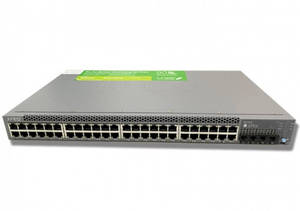 EX2300-48T สวิตช์ซีรีย์จูนิเปอร์ใหม่เอี่ยมพร้อมพอร์ตฐาน4810/100/1000ที่รองรับวางซ้อนกันได้ VLAN OOS LACP มีในสต็อก - Product Image 5