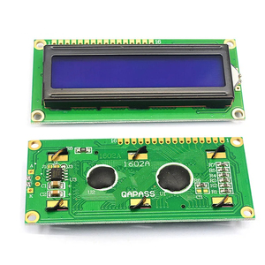 LCD1602 modulo LCD 1602 blu/giallo verde schermo 16x2 caratteri Display LCD PCF8574T PCF8574 IIC interfaccia I2C 5V - Product Image 6