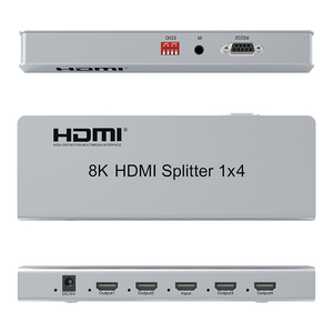 Sofly 8K <strong>Hdmi</strong> <strong>Splitter</strong> Converter <strong>1</strong> In 4 Out 2.<strong>1</strong> Amplifier Display For Dvd Ps3 Xbox <strong>Splitter</strong> <strong>Hdmi</strong> - Product Image 3