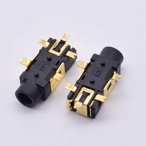 PJ-209 2.5ミリメートルFemale Audio Connector 5 Pin DC SMT Stereo Phone Jack - Product Image 2