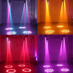 Nightパーティーディスコ60ワットミニ<span class=keywords><strong>led</strong></span>ステージライト60ワット<span class=keywords><strong>led</strong></span>ヘッド移動スポット