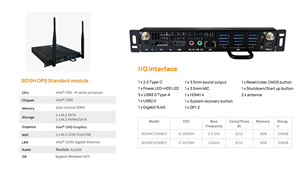 OEM ODM DMS Mini PC with 4K 60Hz DP HD MIC VGA USB Mini OPS Core Module Capacitive Touch Screen Linux <strong>Operating</strong> <strong>System</strong> - Product Image 2