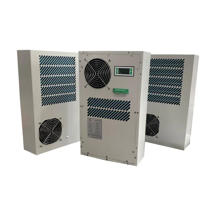 24V DC solar tamaño pequeño 400W al aire libre gabinete industrial aire acondicionado enfriador de aire para kiosk del gabinete del recinto