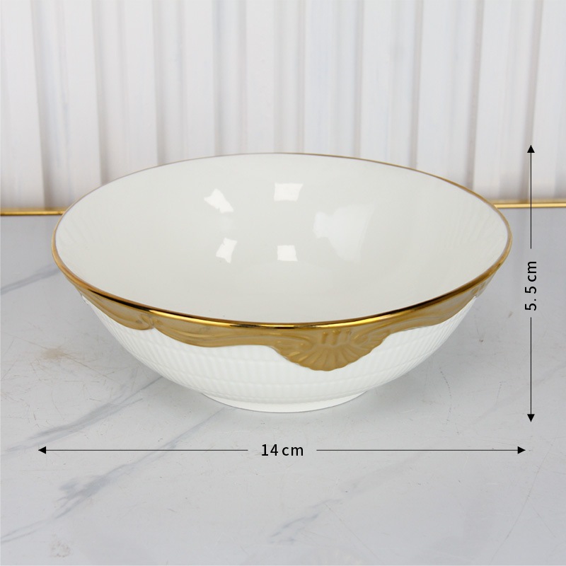 5.5 inch outer patterned round bowl