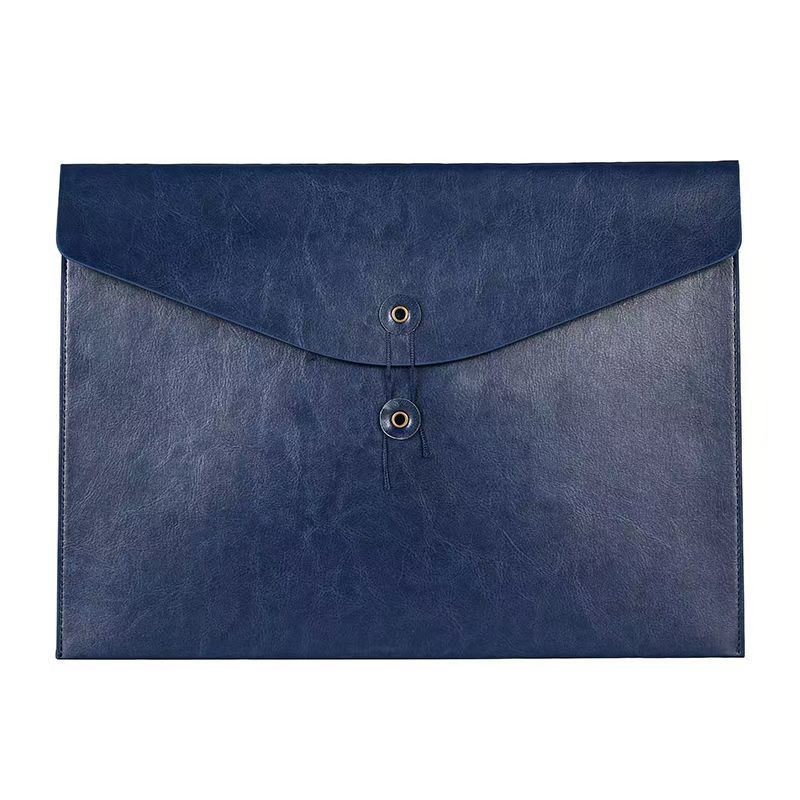 A4 horizontal style-blue