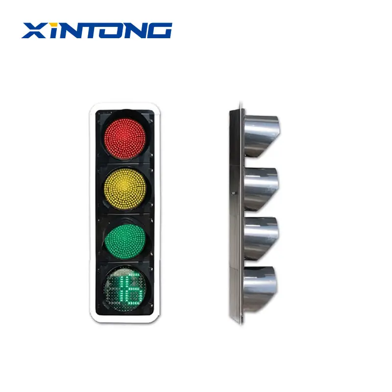 Xintong 300mm400mmLedカウントダウンタイマー信号機Ce道路交通安全信号機道路信号機