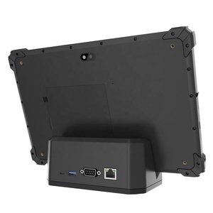 製造管理用10インチFHD 1920*1200 Win11 Pro RAM8GB NFC Pogo RJ45ポート工業用頑丈ターミナル