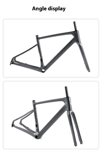 Chất Lượng Cao Đĩa Phanh Thru-Trục <span class=keywords><strong>Carbon</strong></span> Đường Khung 700C Bền Cho Off-Road Sỏi Xe Đạp - Product Image 6