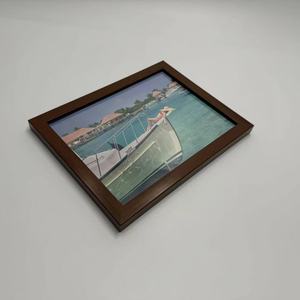 Factory Customized 10x15 <strong>13x18</strong> 20x25 Oak Picture <strong>Frame</strong> for Table Top and Wall Mounting Display