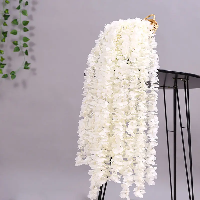 Produtos decorativos de pendurar flores artificiais decoração de casamento