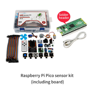Набор сенсоров для начинающих для Raspberry Pi Pico Micropython & RP2040, экономичный Набор предметов первой необходимости