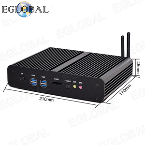 Eglobal NUC Gaming PC I7 4500U 5500U PC Dual <strong>NIC</strong> <strong>Desktop</strong> <strong>Computer</strong> Fanless 12V Mini PC <strong>2</strong> LAN 8G RAM 128GB SSD Set Top Box - Product Image 3
