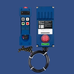 GOTI GT-RD02 genel endüstriyel radyo uzaktan kumanda alıcı-verici 2 çift hızlı düğmeler + 1 tek hızlı düğmeler 6 röle çıkışı - Product Image 4