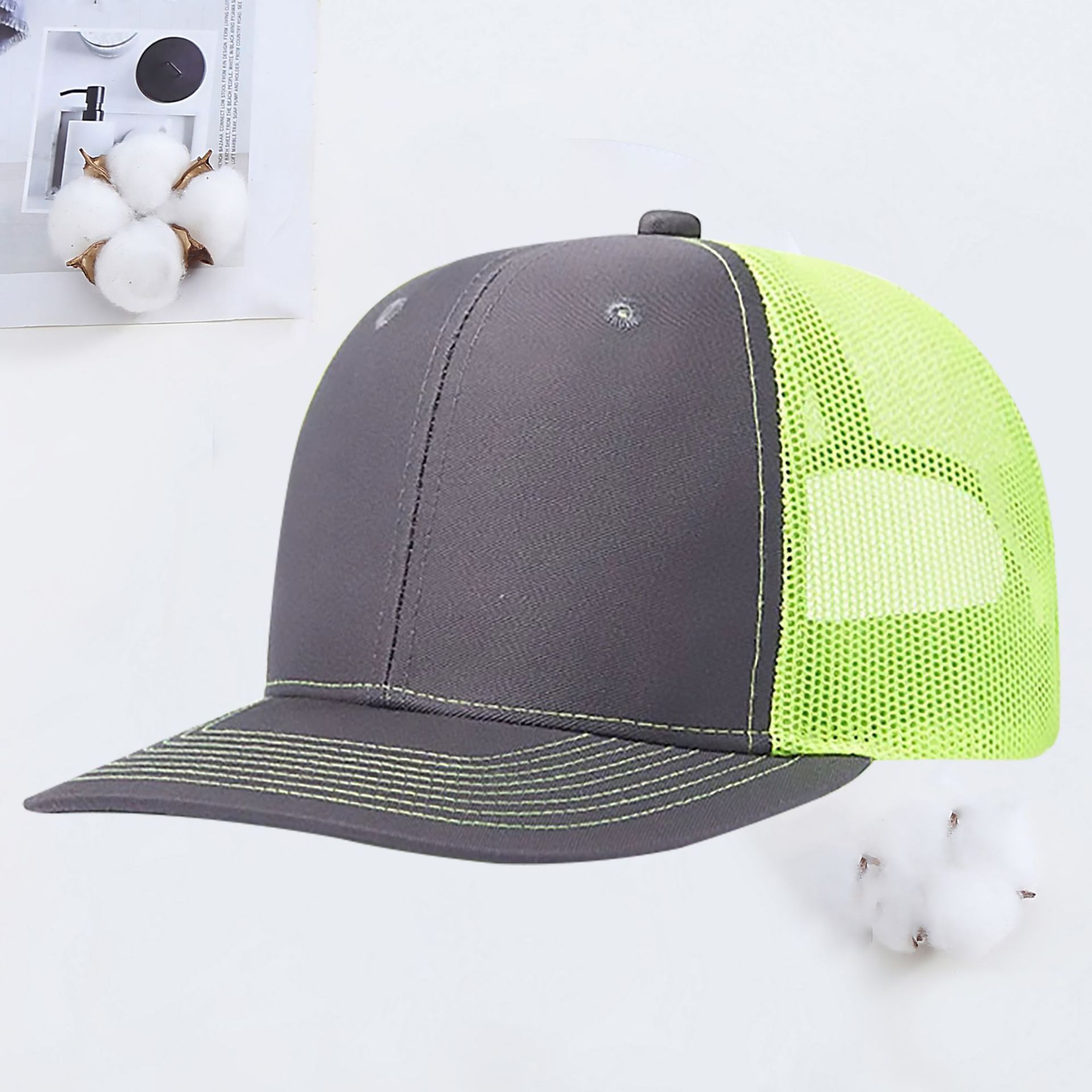 gris/verde brillante