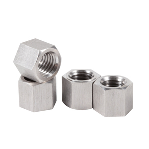 High Tensile Alloy Steel Nickel K500 Monel Hex Hexagon Nut Heavy Hex Coupling Long Nuts - Product Image 2
