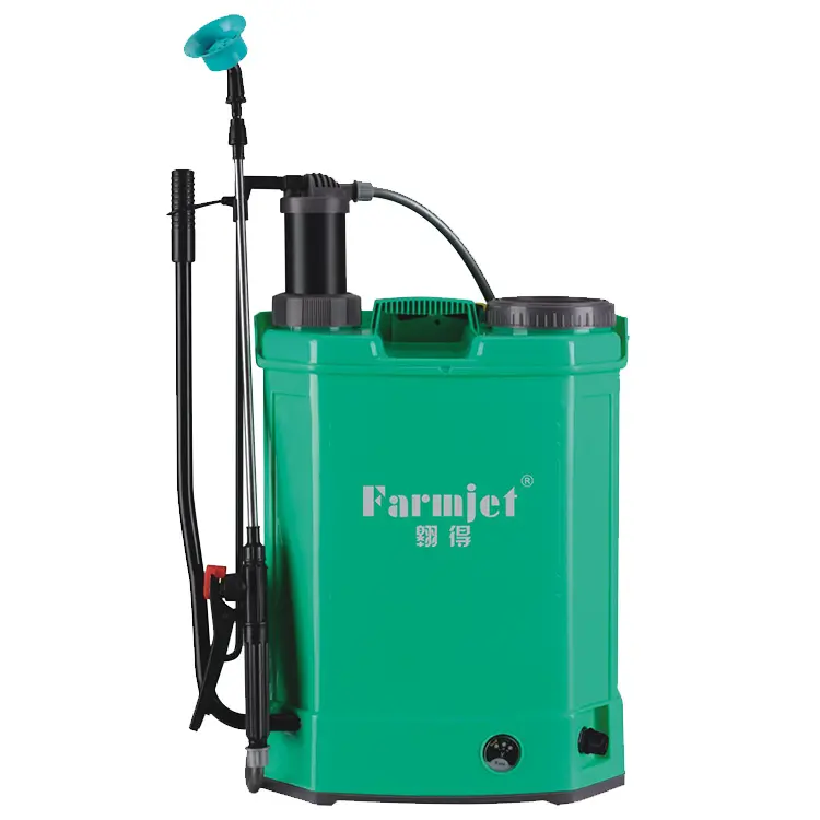 Farmjet-pulverizador eléctrico para jardín, mochila agrícola de 16l, 2 en 1, rociador con batería