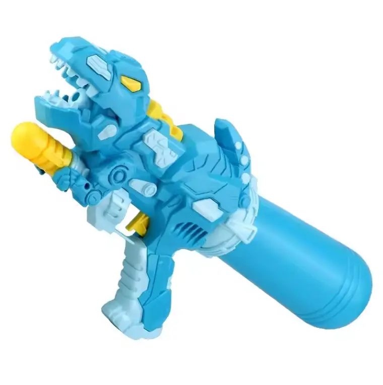 HT Hot 2024 Big Water Gun Toy With Dinosaurs Models & High Pressure Water Gun toys Summer Toy For Kids