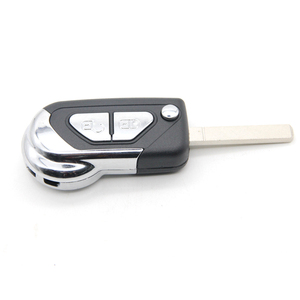 Guscio di ricambio remoto intelligente per auto con 3 pulsanti in ottone pieno chiave per auto vuota - Product Image 5