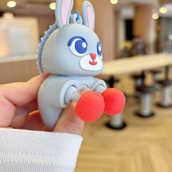 Petit lapin gris