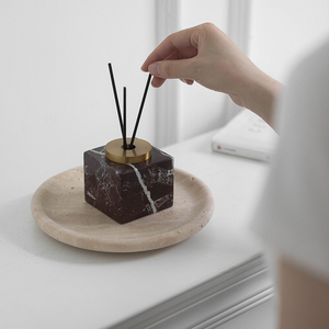 आकस्मिक स्कैंडेनवियन प्राकृतिक संगमरमर अरोमाथेरेपी डिफ्यूज़र स्टिक घर बाथरूम रचनात्मक धूप - Product Image 2