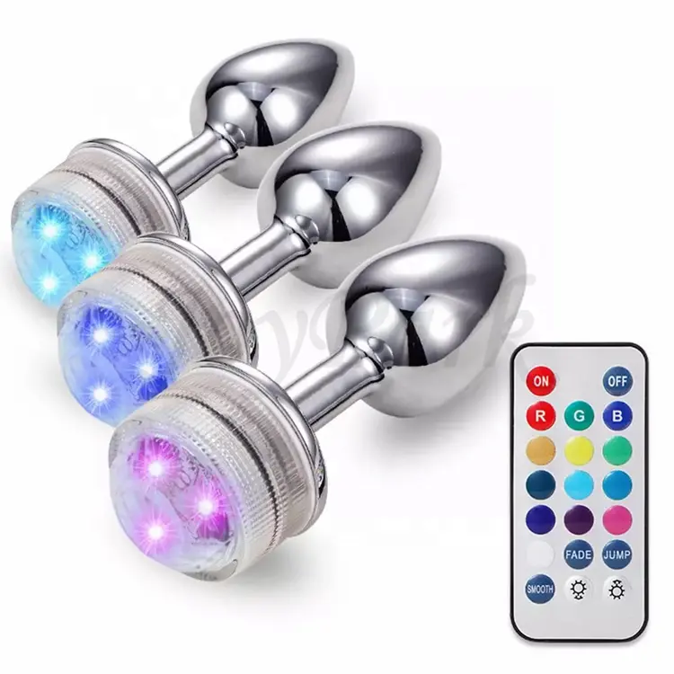 JoyPark – lampe LED étanche, stimulateur de Plug Anal, masseur de Prostate, Kit d'entraînement pour hommes femmes débutants