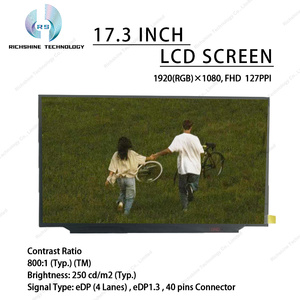 AUO חדש לגמרי 17.3 אינץ' מחיר סיטונאי FHD החלפת מסך lcd למחשב נייד למשחקים שימוש ביתי דגם עסקי B173HAN04.9