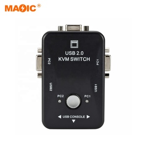 <strong>2</strong> in 1out <strong>Kvm</strong> <strong>Switch</strong> Box <strong>2</strong> Port Vga <strong>Kvm</strong> <strong>Switch</strong> <strong>2</strong> Port Usb <strong>Kvm</strong> <strong>Switch</strong> Manual Usb2.0 Adapter for Laptop Computer